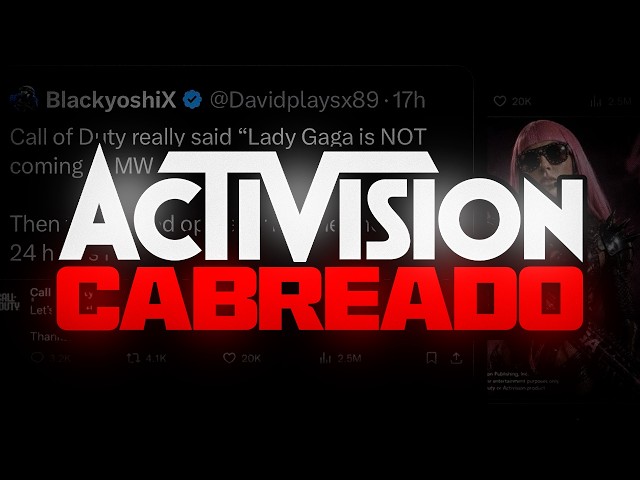 ACTIVISION BLOCKS him for a MODERN WARFARE 4 JOKE