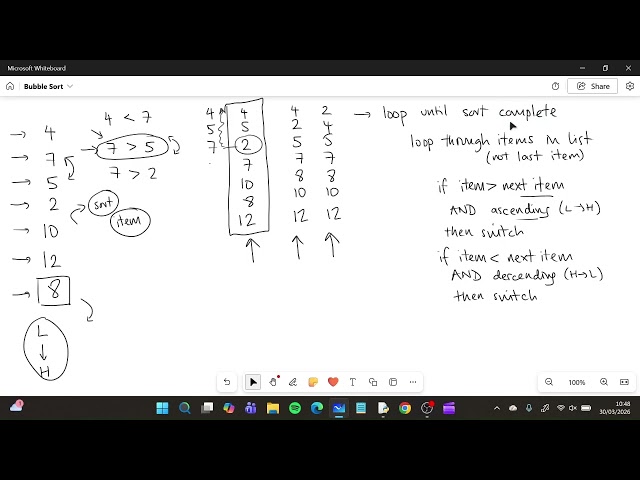 Computer Programming: 3. Bubble Sort Part 2