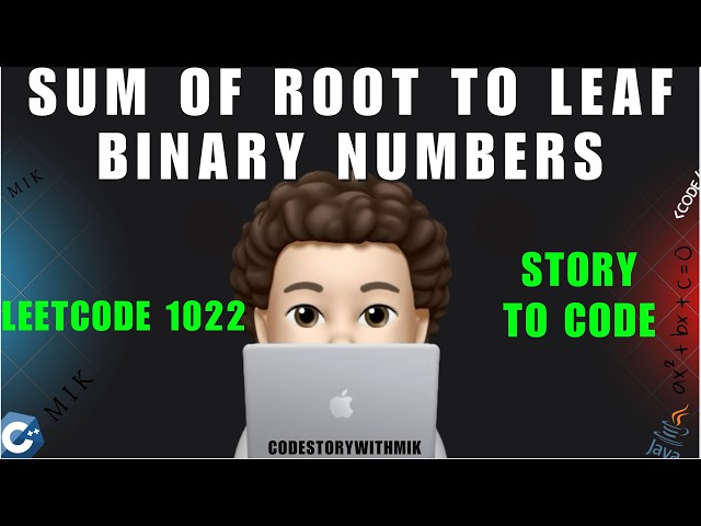 Sum of Root To Leaf Binary Numbers | Simple Approach | Dry Run | Leetcode 1022 | MIK