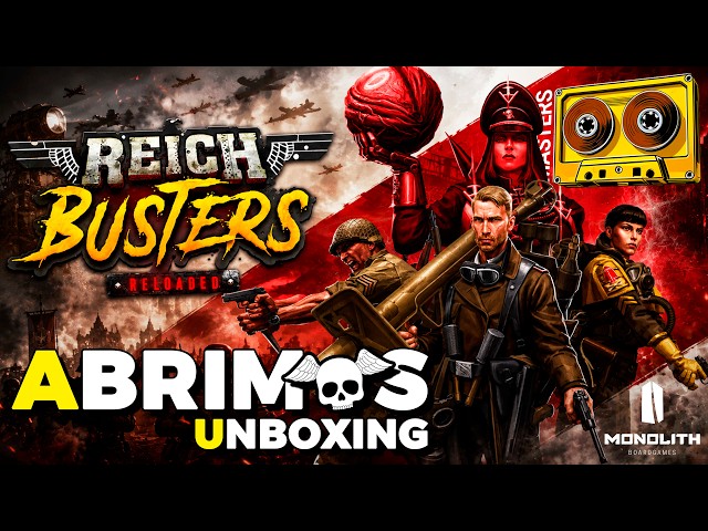 🟥 Unboxing REICH BUSTERS RELOADED (Monolith) 1/2 — Infiltrated behind enemy lines! | Rewind Masters