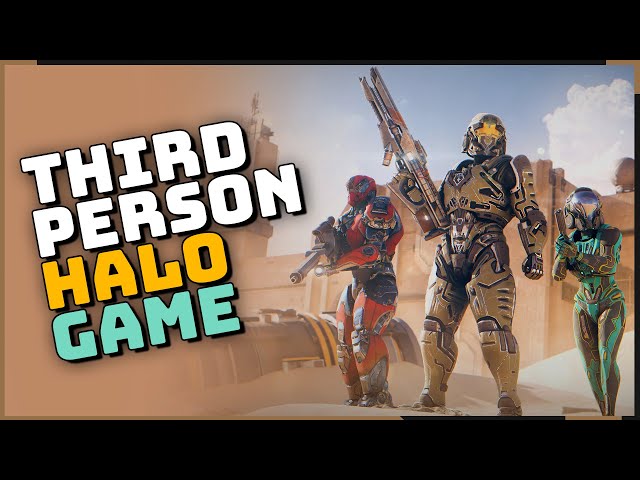 Halo in Third Person Fan Game - CrossPlanet