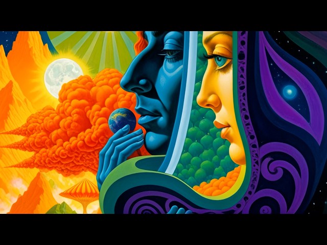 The Ethereal Waiting Room- 2 Hour  Meditation 4k AI Visuals Trippy Calming