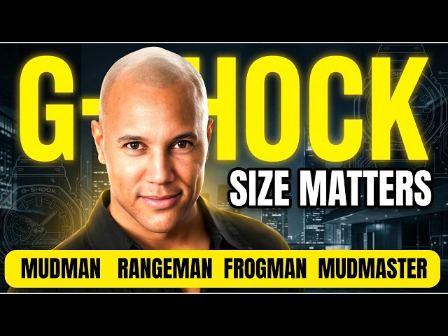 MASTER of G G-SHOCK Comparison | MUDMAN, RANGEMAN, FROGMAN and MUDMASTER!
