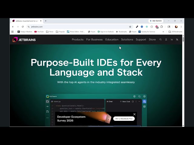 Getting Started with PyCharm (2026) Python IDE