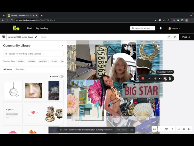 How to use Landing's Community Library