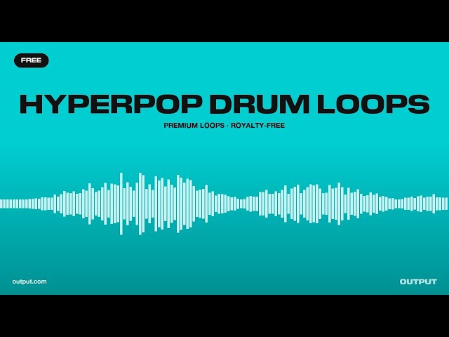 Free Hyperpop Drum Loops — Royalty-Free Loops