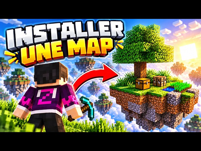 How to INSTALL a Minecraft MAP in 2 MINUTES!
