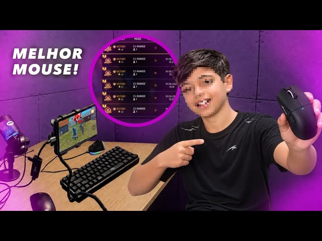 I played a game with one of the best mice currently available (very unfair).