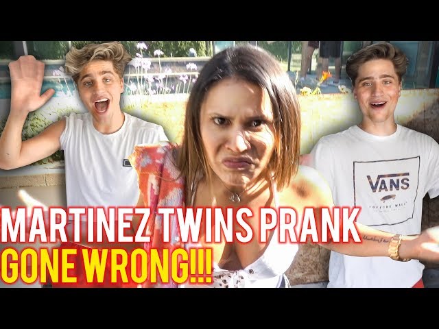 Martinez Twins Prank! (We Threw Them in The Pool)!!!! | The Royalty Family