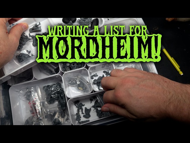 How to write your first MORDHEIM warband list!