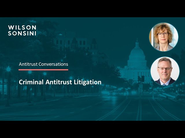 Antitrust Conversations: Criminal Antitrust Investigations