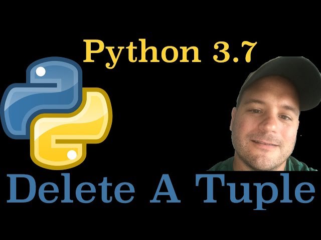 Python 3.7: How To Delete A Tuple
