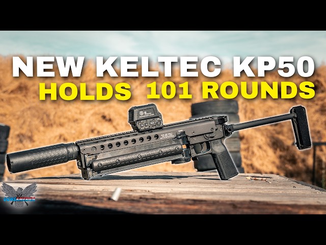 New KelTec Pistol Holds 101 Rounds of 5.7