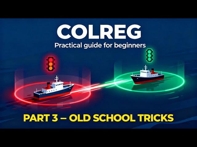 COLREG. Part 3.  Old school tricks for collision avoidance
