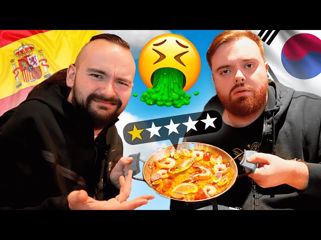 PROBANDO COMIDA ESPAÑOLA en COREA DEL SUR