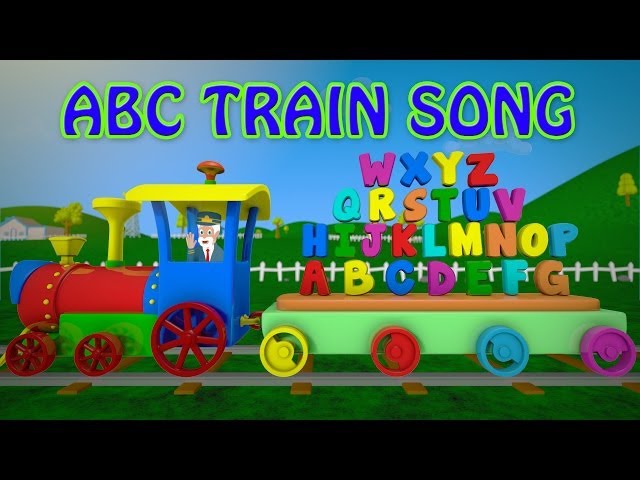ABC Train Song | Alphabet Song | Nursery Rhyme for Kids and Children's | Kids Tv Videos