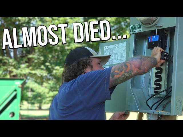 This is why you should call an electrician . . .