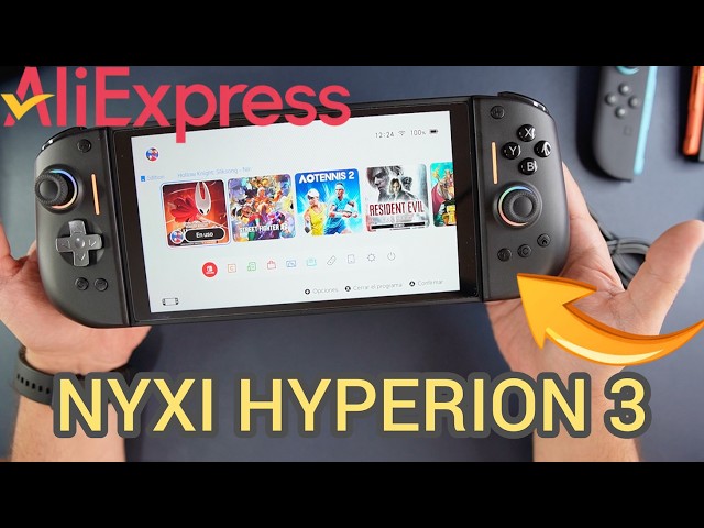 NYXI HYPERION 3 Joy-Con para tu Switch 2 ¡ Agarre Top y con cruceta!