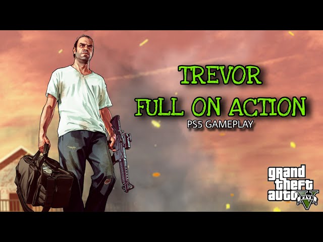 TREVOR SUCCESSFULLY COMPLETED MISSION | GTA 5 | PS5 GAMEPLAY