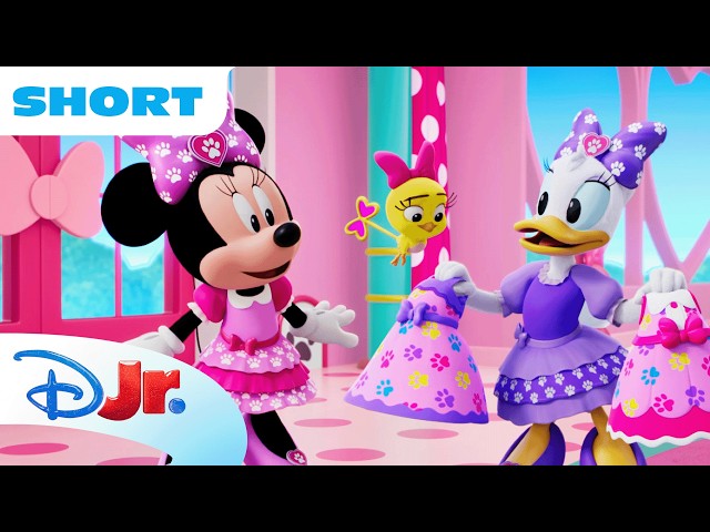 Daisy Surprises Minnie with a Birthday Party! 🤩🎀 | Minnie's Bow-Toons: Pet Hotel | @disneyjr