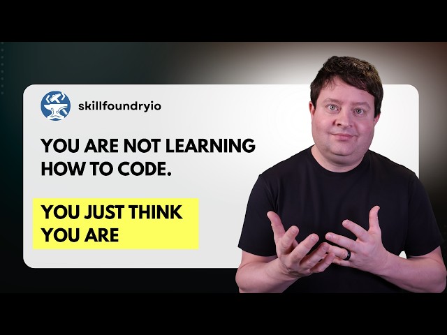 Stop Using AI to Learn to Code.