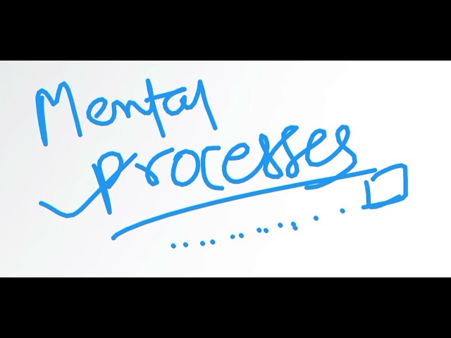 Basic Psychology Series Part 2, What is Mental Processes