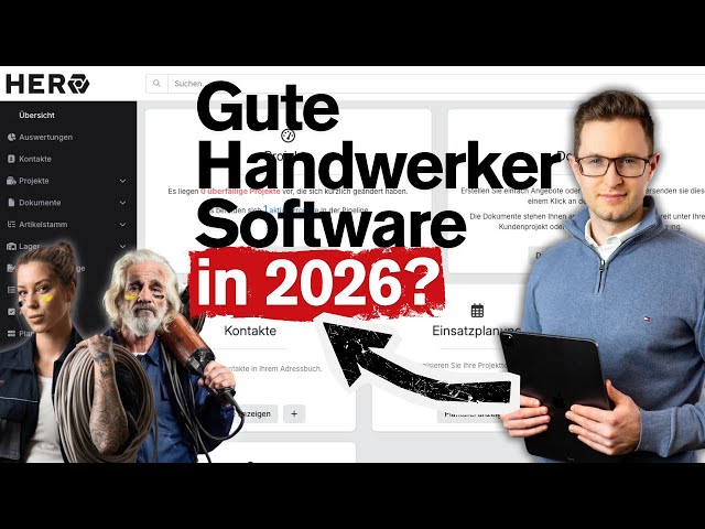 Lohnt sich die HERO Handwerker Software für Handwerker im Jahr 2026?