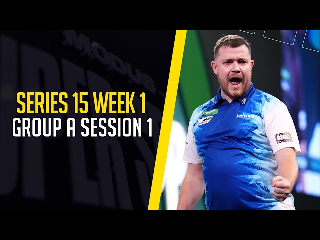 SERIES 15 IS HERE!!!🤩🎯 | Live Darts |  Series 15  Week 1 | Group A Session 1
