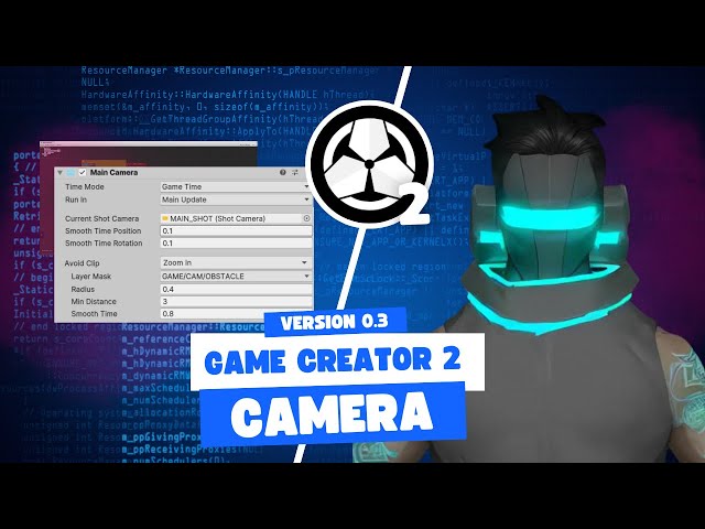 How to make a game with visual coding - GC2 Basic Camera -03