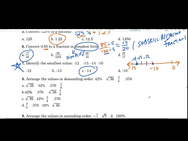 FREE ATI TEAS 7 MATH Practice Test & Explanations (QUESTIONS JUST LIKE THE REAL EXAM!)