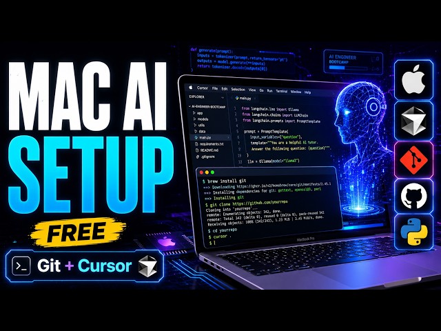 Mac AI Development Setup with Git & Cursor | AI Engineer Bootcamp – Lesson 5