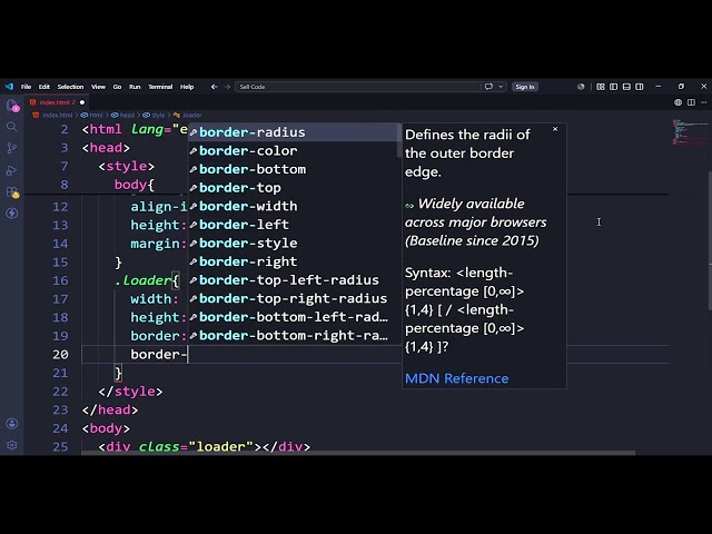 How to Create a Modern Loading Animation using CSS & HTML | Web Development Tutorial | Atiq Dev Log