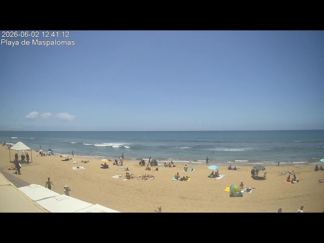 🔴Maspalomas Beach - Canary Islands, Spain - Live Cam