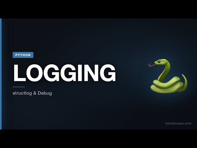 Python Tutorial #21: Python Logging & Debugging — Professional Python