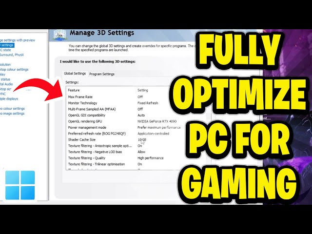 How To Fully Optimize My PC For Gaming