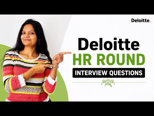 Deloitte HR & Managerial Round Interview Questions | What HR is ACTUALLY judging?