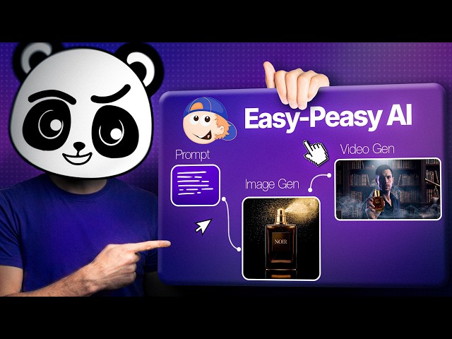 Create Cinematic Perfume Ads With Easy-Peasy.AI (Node-Based Workflow)