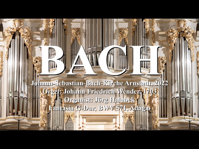 BACH Organ Landscapes, Johann Sebastian Bach Kirche, Arnstadt, Orgel: Johann Friedrich Wender, 1703