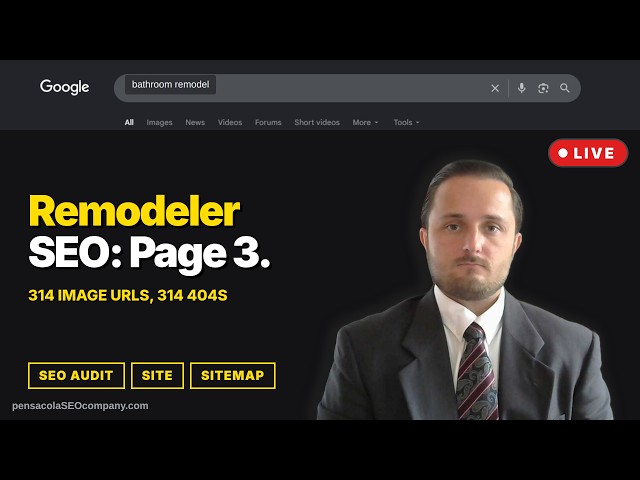 Bathroom Remodeling Company SEO Audit: 314 Dead URLs