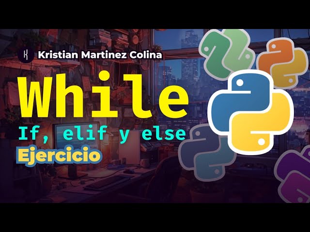 Ejercicio de While y If en Python