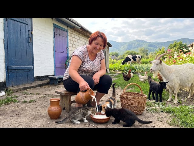 Hard Work & Family Life ❤️ Living in a Carpathian Village 🌄