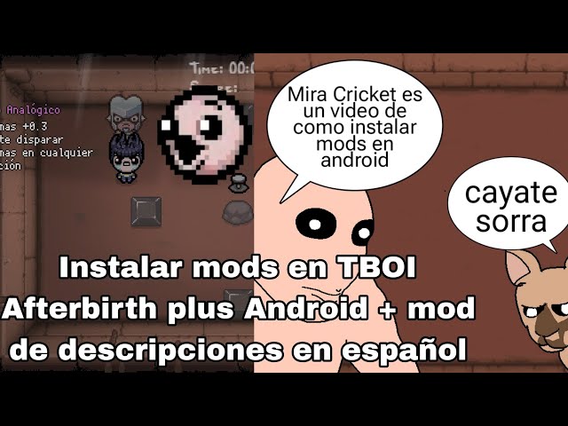 Instalar mods en el port de Isaac Afterbirth Plus ANDROID 