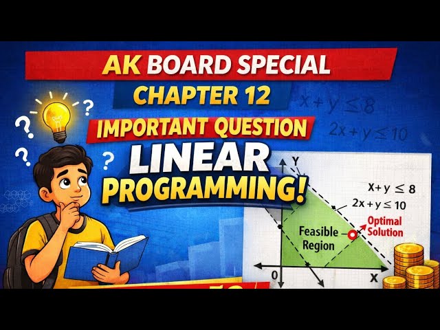 Class 12 NCERT Maths Chapter 12 Linear Programming Important Question 