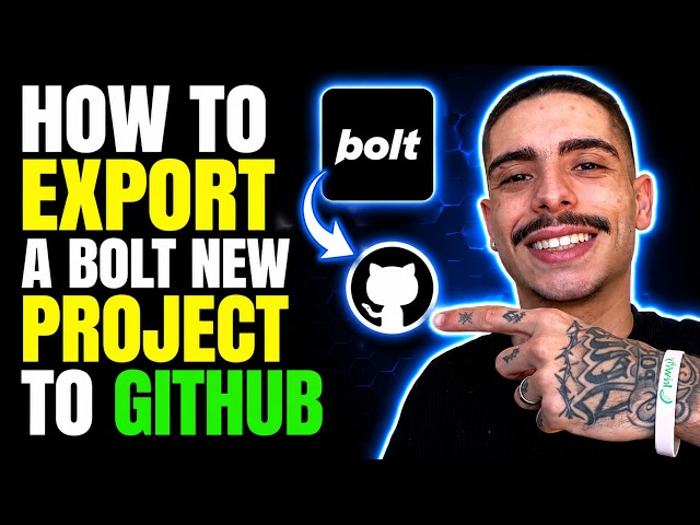 HOW TO EXPORT A BOLT NEW PROJECT TO GITHUB (STEP-BY-STEP GUIDE 2026)