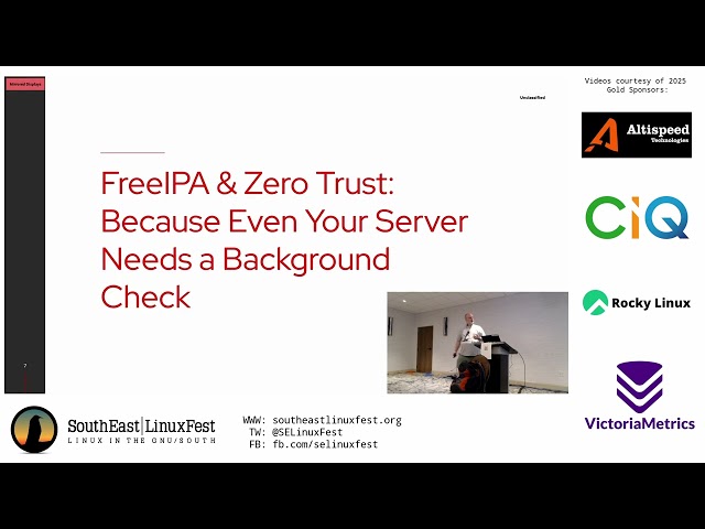 Mike Ralph - Secret Recipe: How FreeIPA Serves Up Zero Trust with a Side of Security!