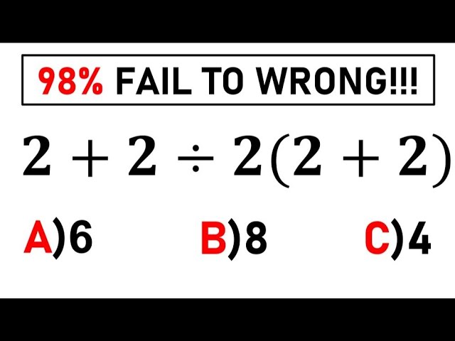 Most People Mess Up This Simple Calculation!