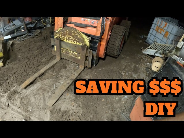 Saving $1000s DIY:  Finally Got Around To Building This Attachment For My Kubota!!!!