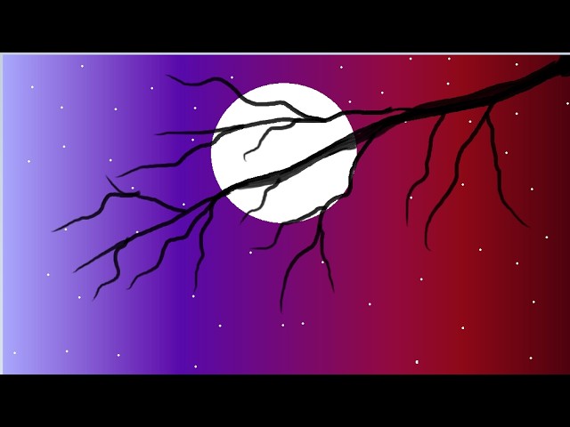 How to Draw in MS Paint | MS Paint Drawing Tutorial | Easy Computer Scenery Drawing