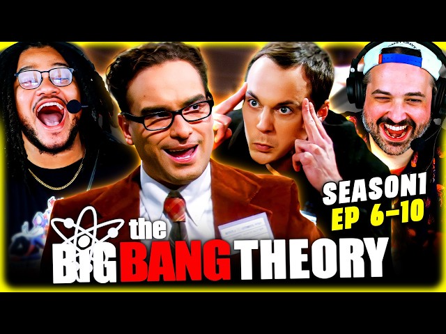 THE BIG BANG THEORY S1 E6-10 REACTION – THIS SHOW IS STARTING TO WIN US OVER! - FIRST TIME WATCHING