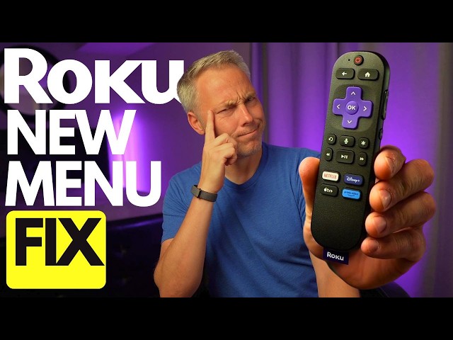 Roku's New Menu MISTAKE... FIX It Instantly! (2026)